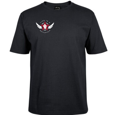 life is a battlefield tee logo front Thumbnail