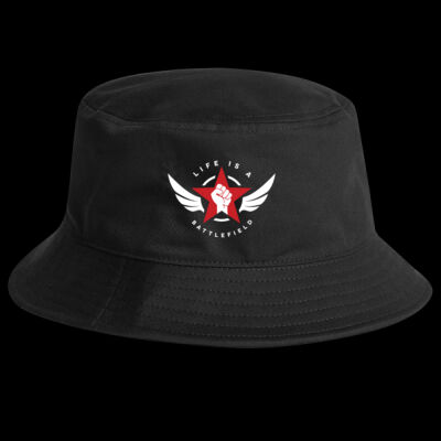Life is a Battlefield Bucket-Hat Thumbnail