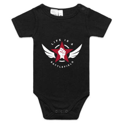 kids life is a battlefield onesie Thumbnail